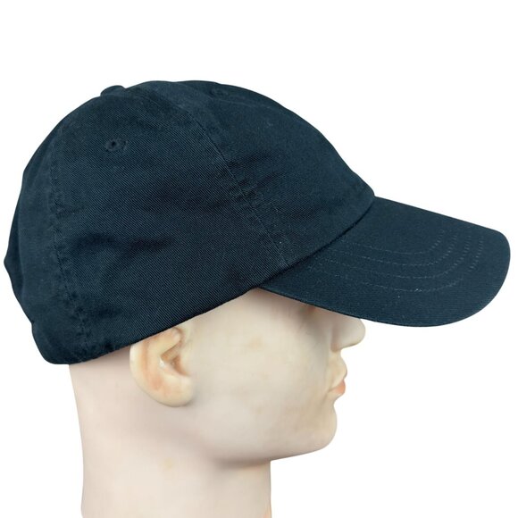 Ralph Lauren Polo Baseball Black Cap Adults Pink Logo Adjustable Strapback - Picture 8 of 11